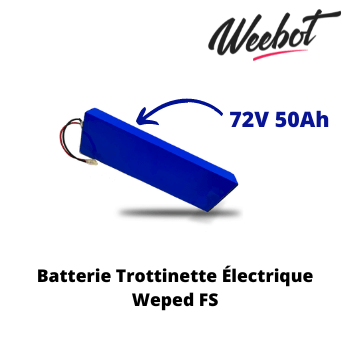 Trottinette électrique weped FS 30000w avec une batterie 72V50Ah