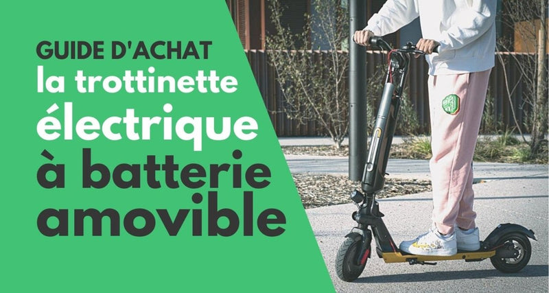 Trottinette électrique batterie amovible - Weebot