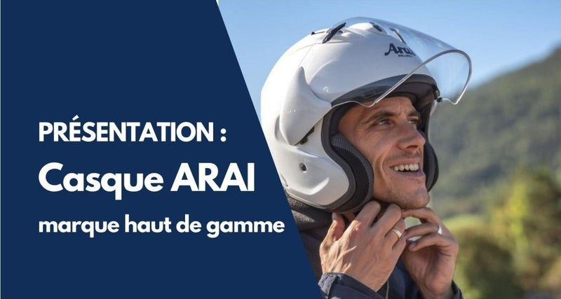 Casque Arai : Présentation de la marque de casque haut de gamme - Weebot