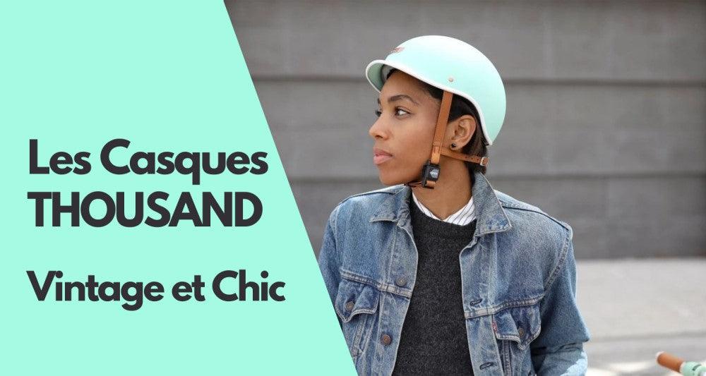 Thousand, le casque de vélo tendance au look vintage - Weebot