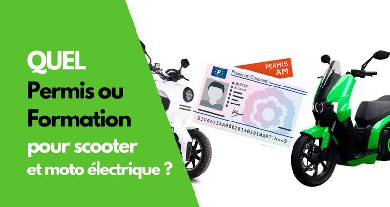 Quels permis ou formations pour conduire une moto ou un scooter électrique ? - Weebot