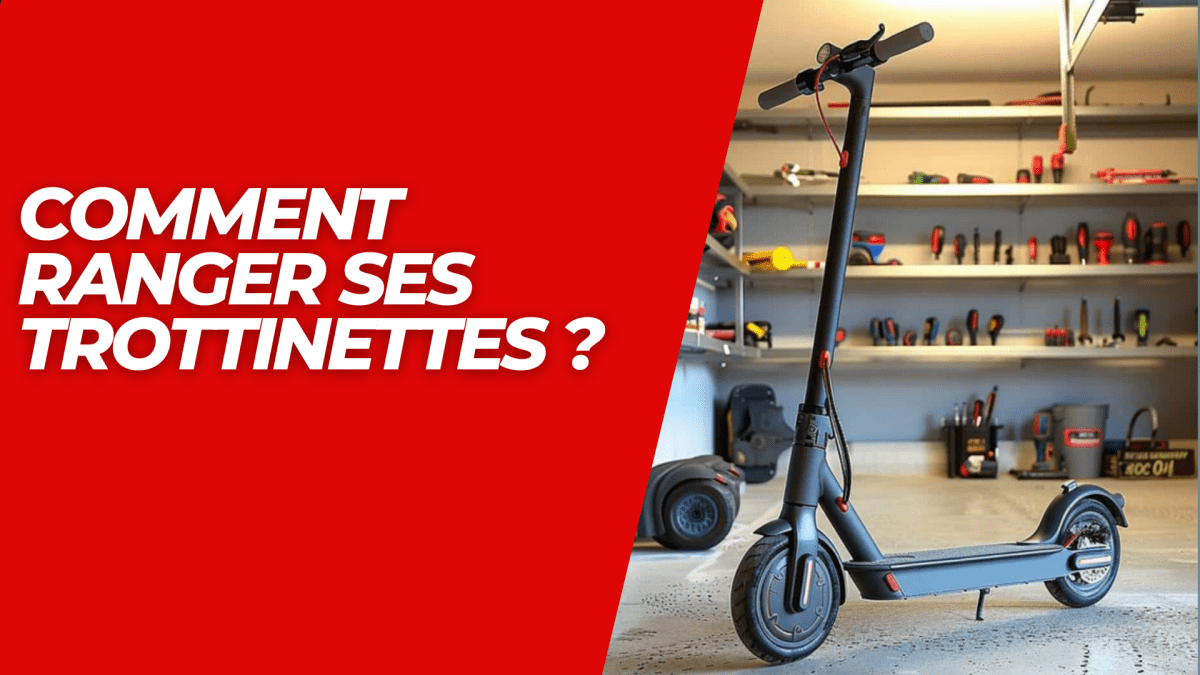 Comment ranger ses trottinettes ? - Weebot