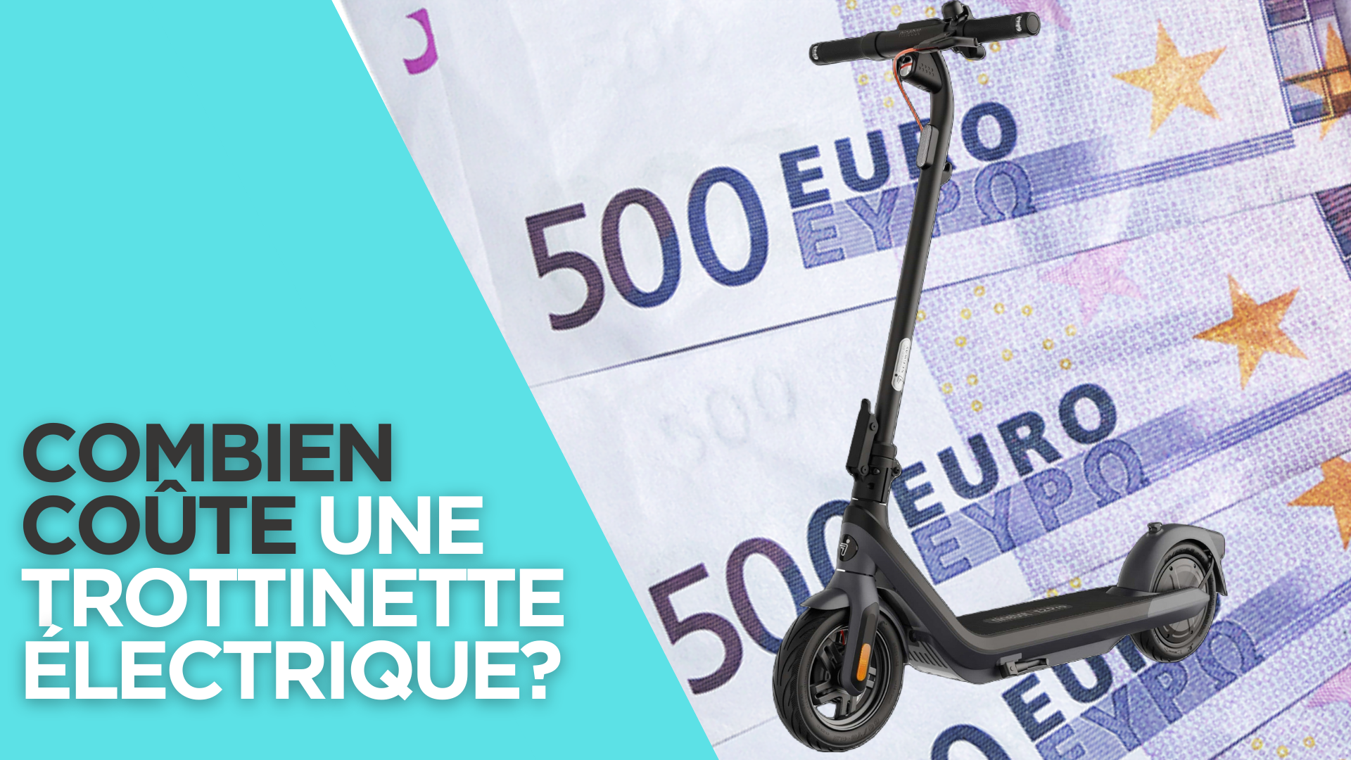 Combien coûte une trottinette électrique?