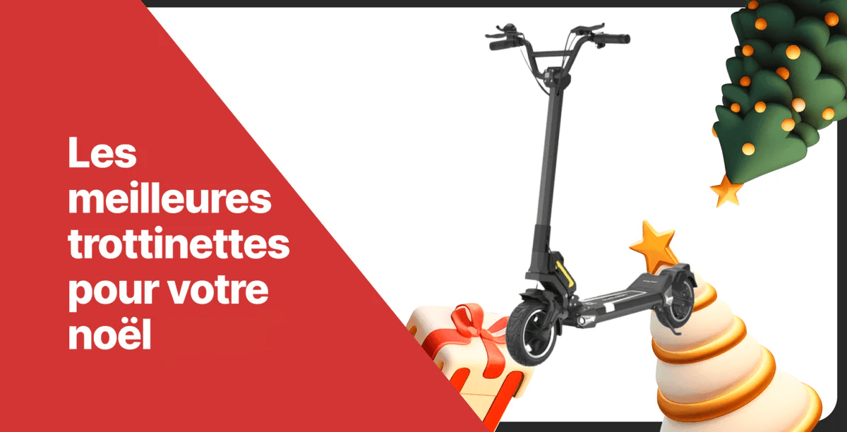 Les meilleures trottinettes électriques à offrir pour votre Noël 2024 - Weebot