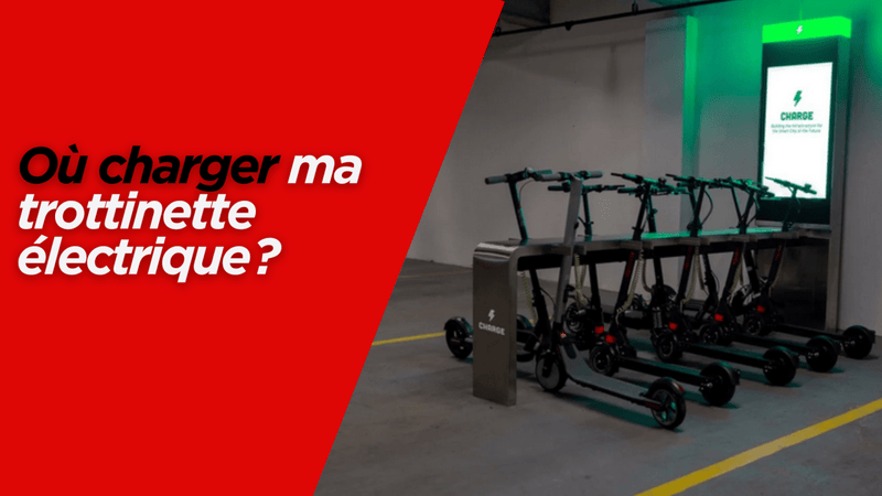 Où charger ma trottinette électrique ? - Weebot