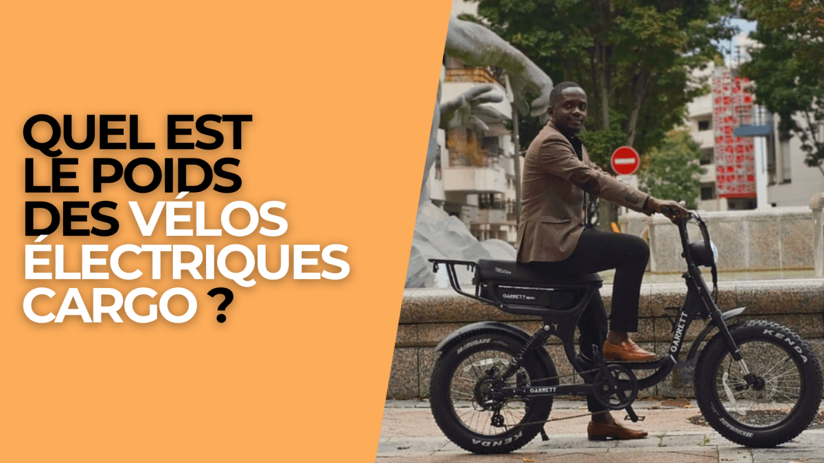 Quel est le poids des vélos électrique cargo ? - Weebot