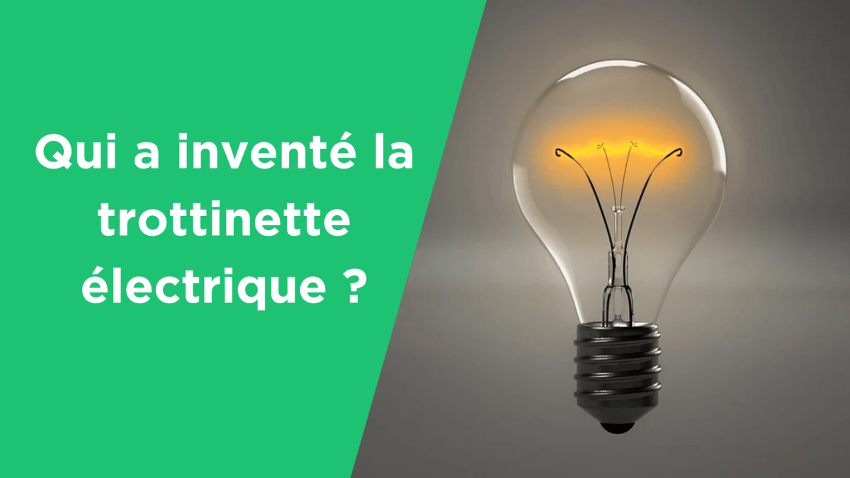 Qui a inventé la trottinette électrique ? - Weebot