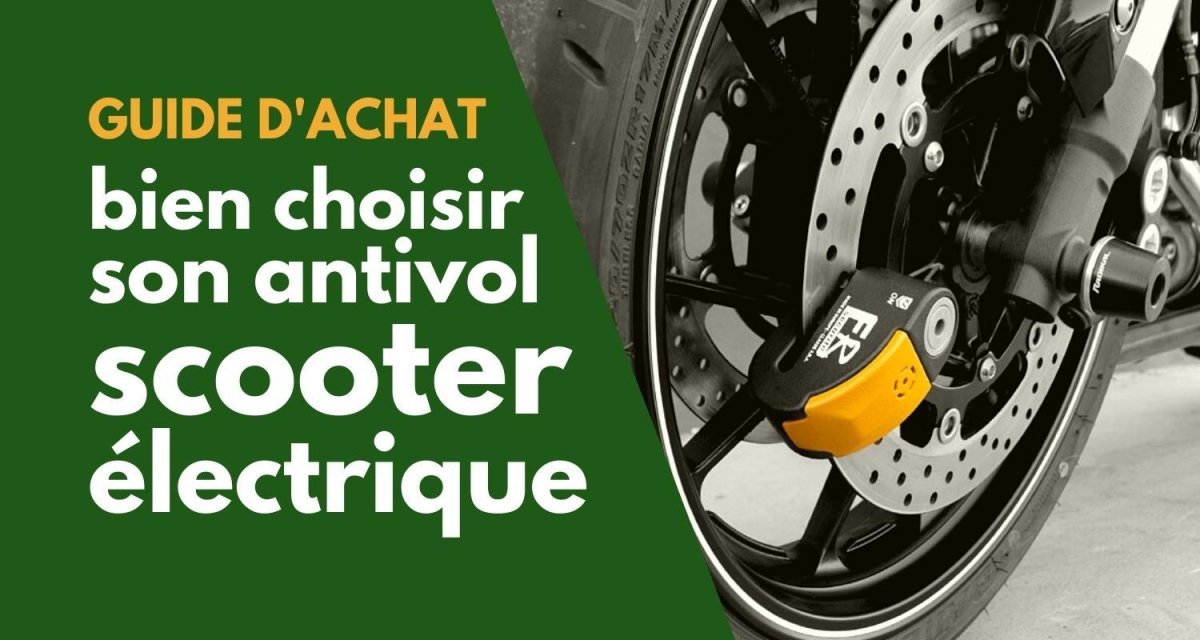 Antivol Scooter Électrique : Comment se protéger au mieux du vol ? - Weebot