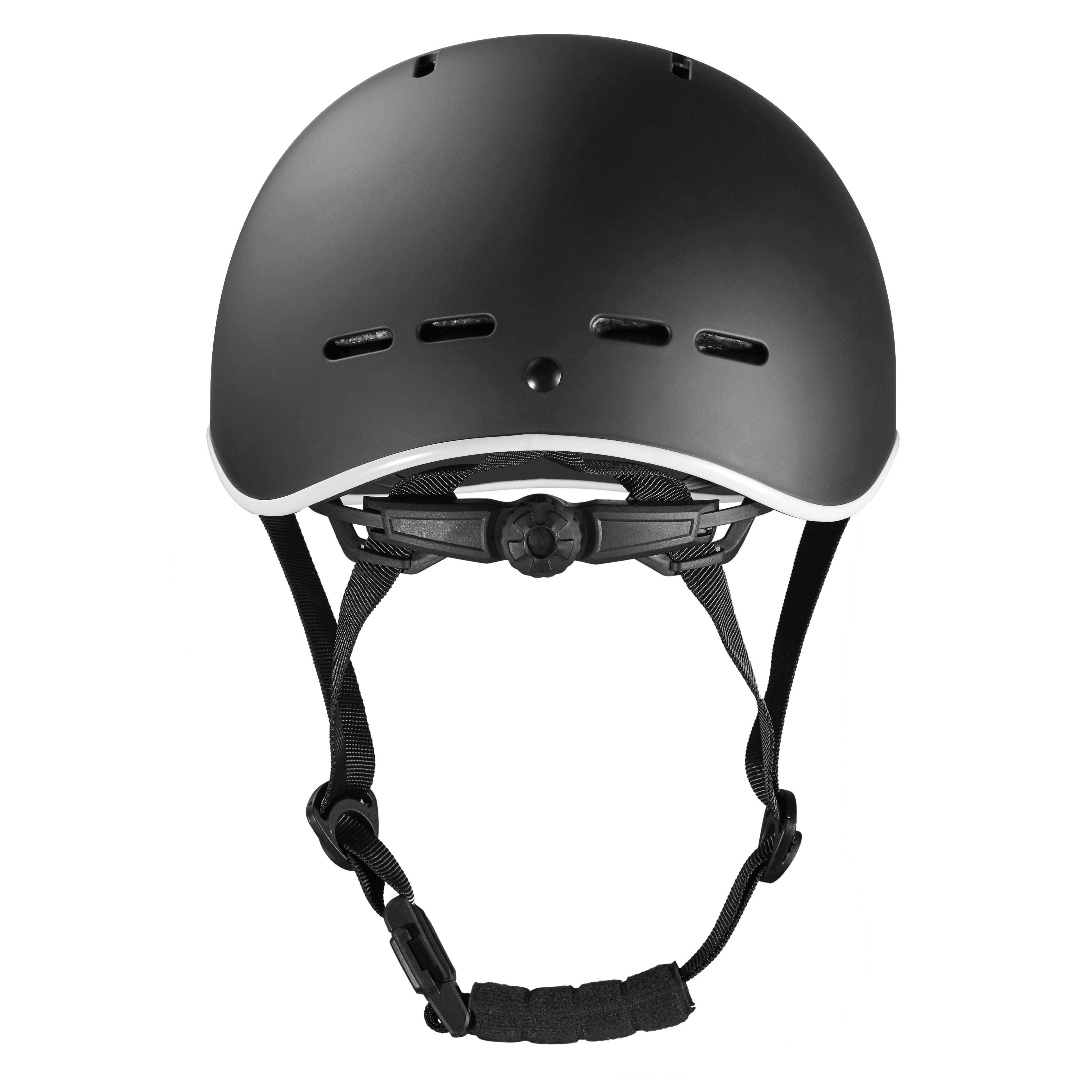 Arrière Casque Noir Eroz Vintage Collection pour Trottinette Electrique et Vélo