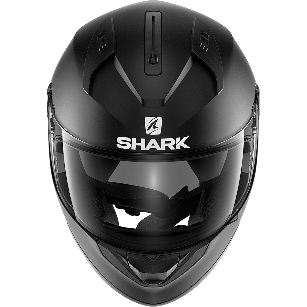 Casque Moto Shark Ridill Blank Noir Mat Intégral - Weebot