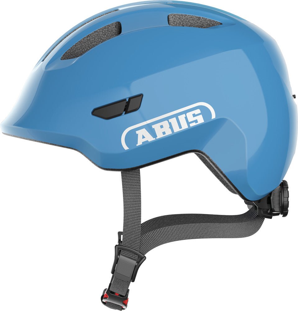 Casque enfant Abus SMILEY 3.0 SHINY BLUE - Weebot