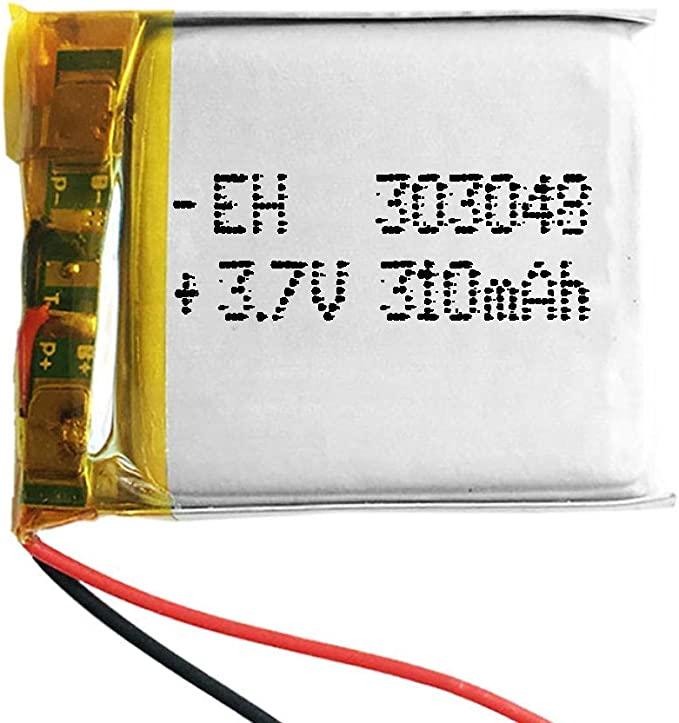 Lipo 1s 310mah pour Afficheur de Gyropode - Weebot