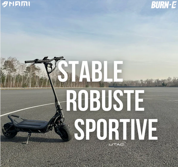 Trottinette electrique Nami Burn E3 stable robuste