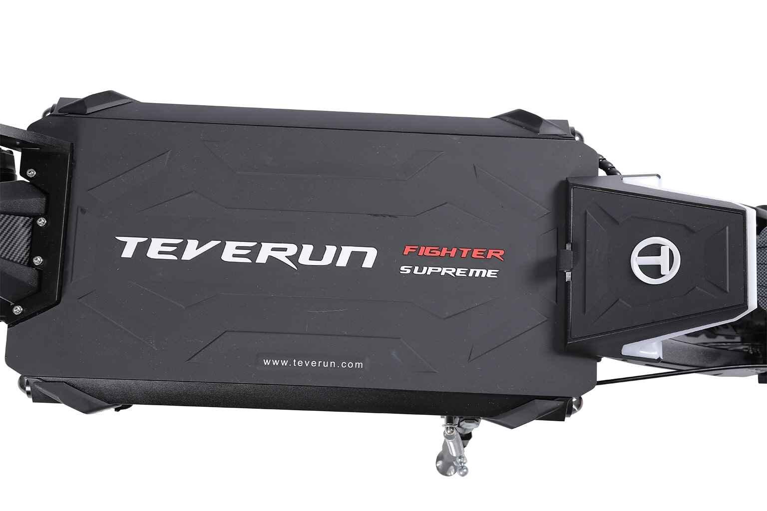 Trottinette électrique Teverun Fighter Suprem Plus avec plateau