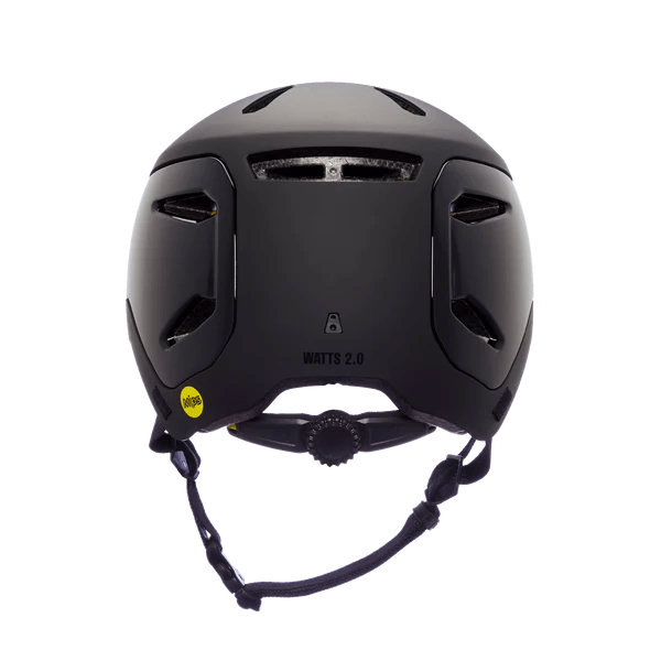 Casque Bern Watts 2.0 Black avec Visière - Noir Mat - Weebot