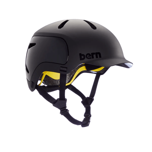 Casque Bern Watts 2.0 Black avec Visière - Noir Mat - Weebot