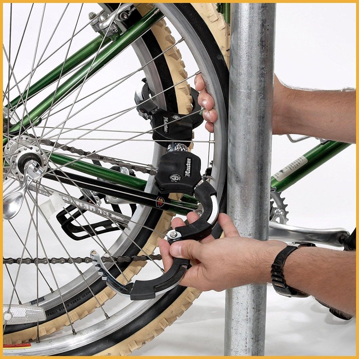 Master lock handcuff bike lock deals