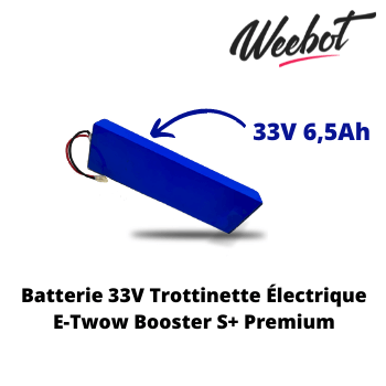 Batterie Trottinette Électrique 33V Booster S+ Premium - E - TWOW (Batterie Uniquement) - Weebot