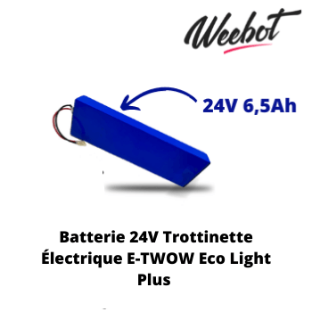 Batterie Trottinette Électrique 24V Eco Light Plus - E - TWOW (Batterie Uniquement) - Weebot