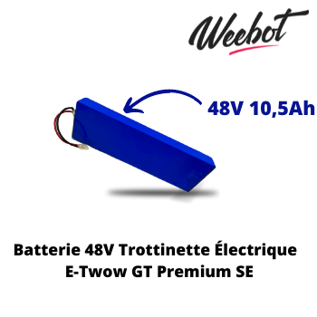 Batterie Trottinette Électrique 48V GT Premium SE - E - TWOW (Batterie Uniquement) - Weebot