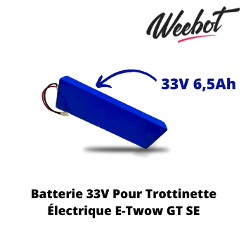 Batterie Trottinette Électrique 33V GT SE - E - TWOW (Batterie Uniquement) - Weebot