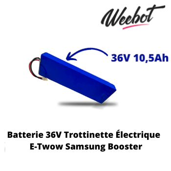 Batterie Trottinette Électrique 36V Samsung Booster - E - TWOW (Batterie Uniquement) - Weebot