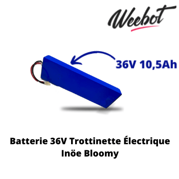 Batterie Trottinette Électrique 36V Inöe Bloomy - Weebot (Batterie Uniquement) - Weebot