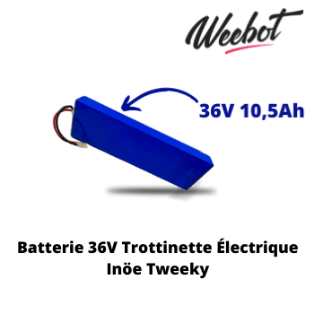 Batterie Trottinette Électrique 36V Inöe Tweeky - Weebot (Batterie Uniquement) - Weebot