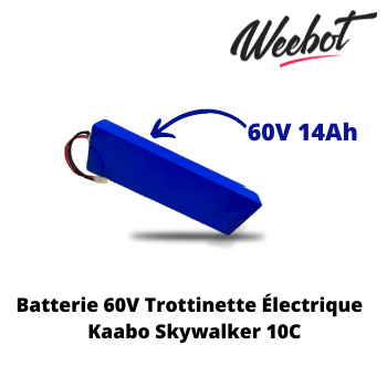 Batterie Trottinette Electrique 60V Skywalker 10C - Kaabo (Batterie Uniquement) - Weebot