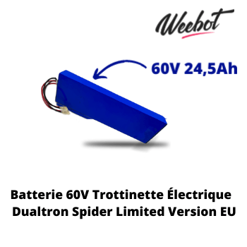 Batterie Trottinette Electrique 60V Dualtron Spider Limited Version EU - Minimotors (Batterie Uniquement) - Weebot