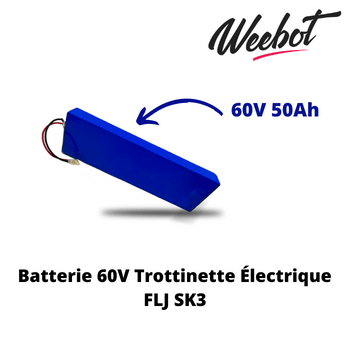 Batterie Trottinette Électrique 60V FLJ SK3 - FLJ (Batterie Uniquement) - Weebot