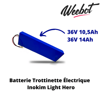 Batterie Trottinette Électrique 36V Light Hero - Inokim (Batterie Uniquement) - Weebot