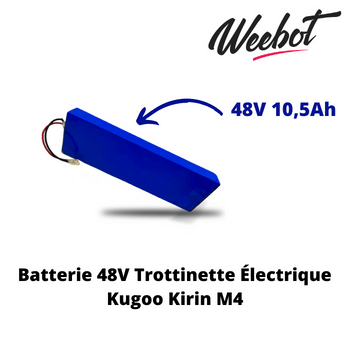 Batterie Trottinette Électrique 48V Kirin M4 - Kugoo (Batterie Uniquement) - Weebot