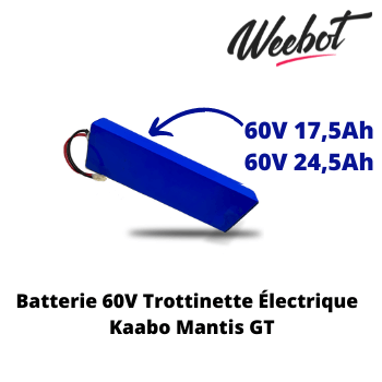 Batterie Trottinette Electrique 60V Mantis GT - Kaabo (Batterie Uniquement) - Weebot