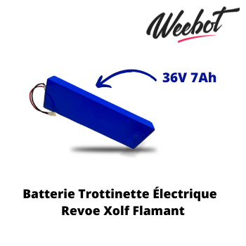 Batterie Trottinette Électrique 36V Xolf Flamant - Revoe (Batterie Uniquement) - Weebot