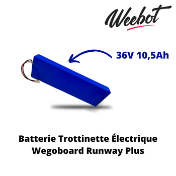 Batterie Trottinette Électrique 36V Runway Plus - Wegoboard (Batterie Uniquement) - Weebot