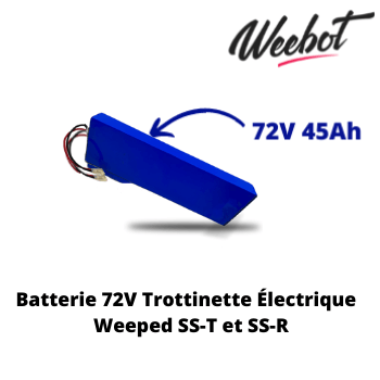 Batterie Trottinette Électrique 72V SS - T/SS - R - Weped (Batterie Uniquement) - Weebot