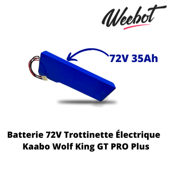 Batterie Trottinette Electrique 72V Wolf King GT Pro Plus - Kaabo (Batterie Uniquement) - Weebot