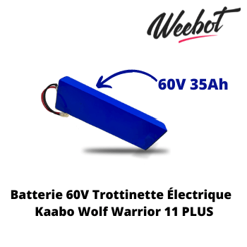 Batterie Trottinette Electrique 60V Wolf Warrior 11 Plus - Kaabo (Batterie Uniquement) - Weebot