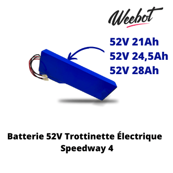 Batterie Trottinette Électrique 52V Speedway 4 - Minimotors (Batterie Uniquement) - Weebot