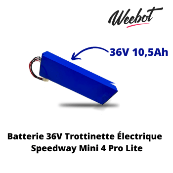 Batterie Trottinette Électrique 36V Speedway Mini 4 Pro Lite - Minimotors (Batterie Uniquement) - Weebot