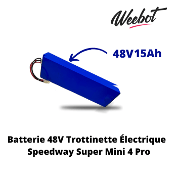 Batterie Trottinette Électrique 48V Speedway Super Mini 4 Pro - Minimotors (Batterie Uniquement) - Weebot