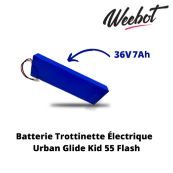 Batterie Trottinette Électrique 36V Kid 55 Flash - Urban Glide (Batterie Uniquement) - Weebot