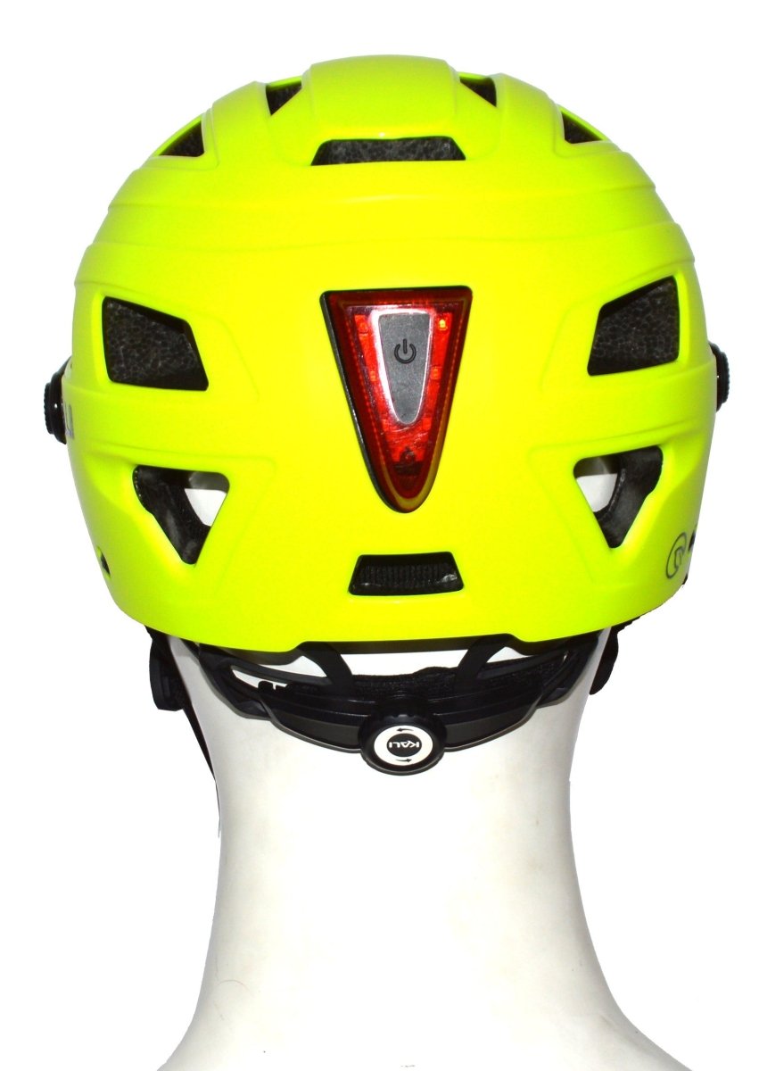 Casque Vélo avec Visière Kali CRUZ PLUS Jaune Fluo - Weebot