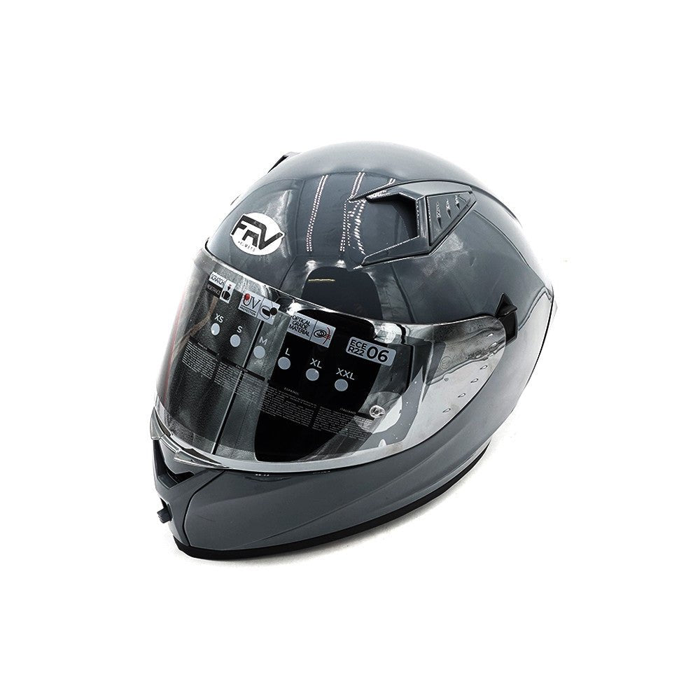 Casque Intégral FRV Gris - Weebot