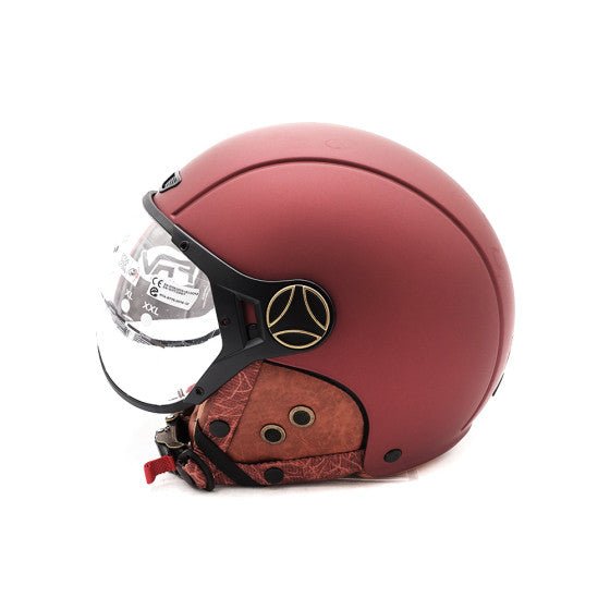 Casque de Vélo JET FRV Bordeaux Mat - Weebot