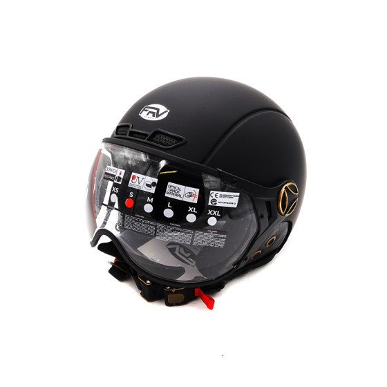 Casque de Vélo JET FRV Noir Mat - Weebot