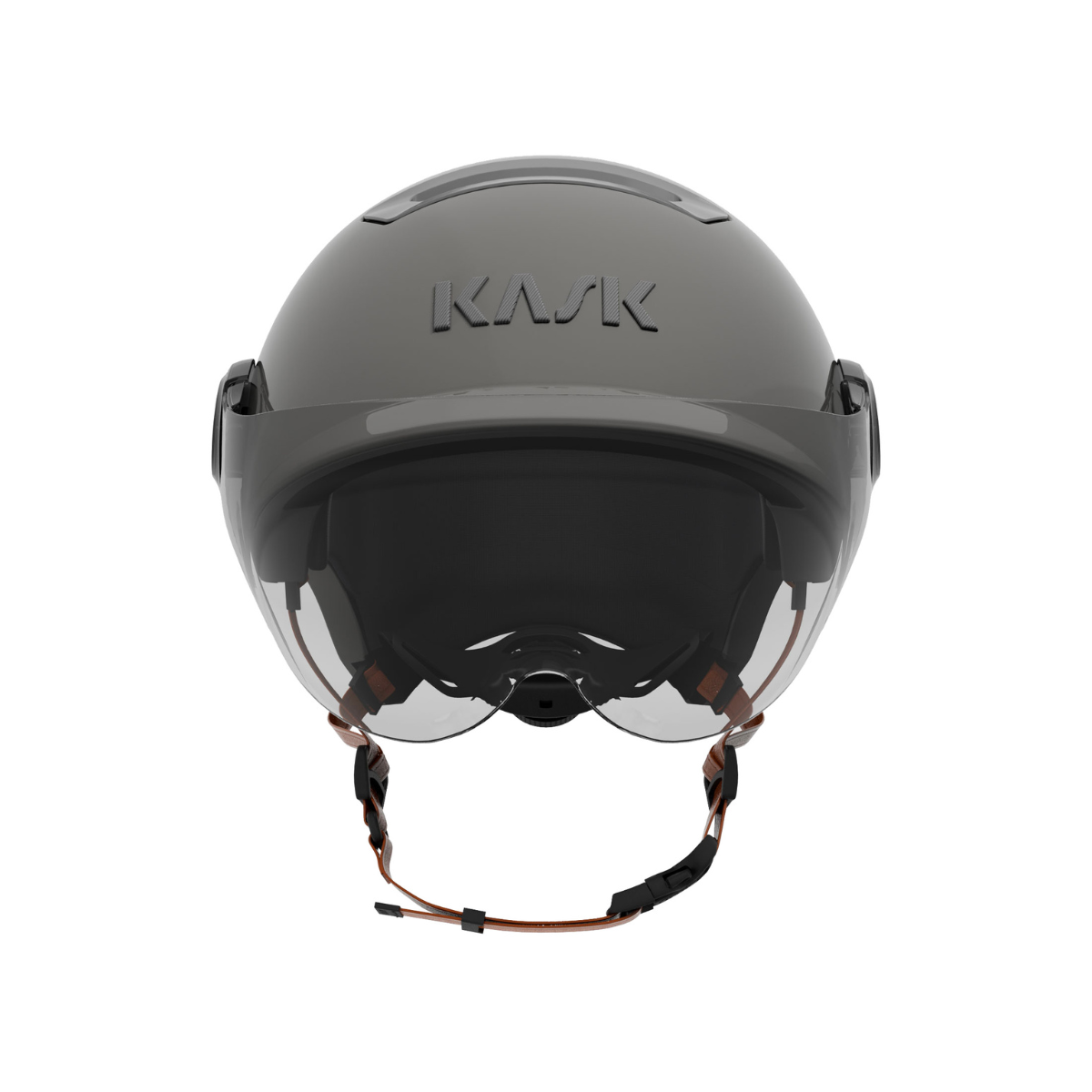 Casco da bicicletta Kask Urban Lifestyle Antracite con visiera