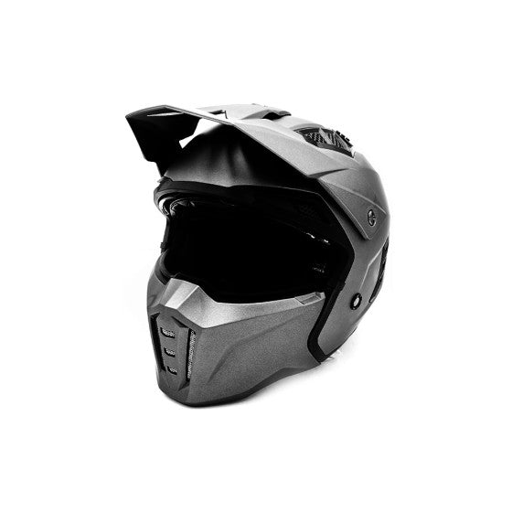 Casque Street FRV Gris Métallique Mat - Weebot