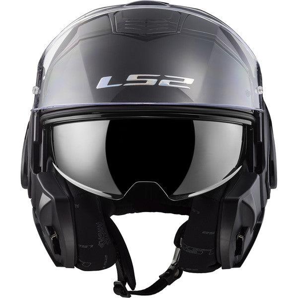 Casque Moto LS2 Valiant Modulable Matt Black - Weebot